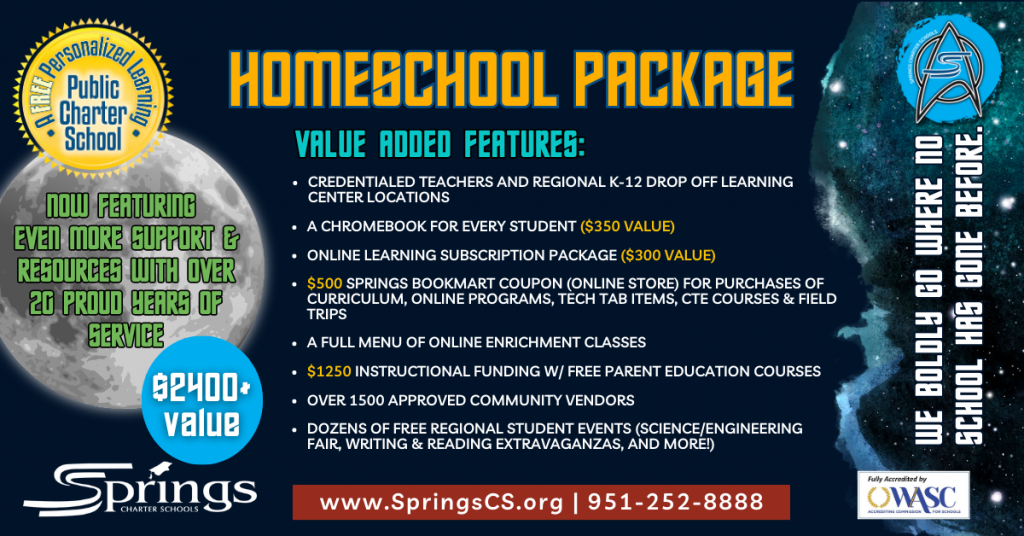 Benefits of Homeschooling With Springs Springs Charter Schools
