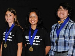 Chloe Esparza, Cameron Quijada, Rafael Ibarra