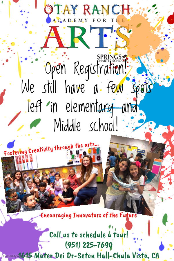 Open Registration! Springs Charter Schools