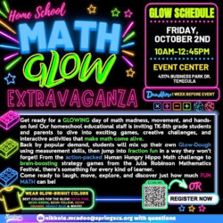 Math Glow Extravaganza