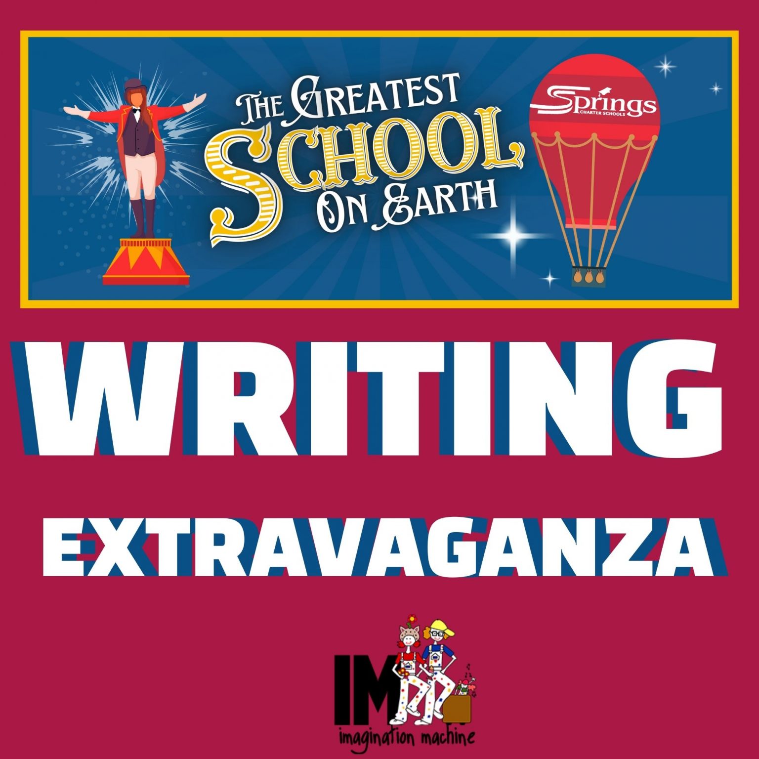 WEB BANNER WRITING EXTRAVAGANZA