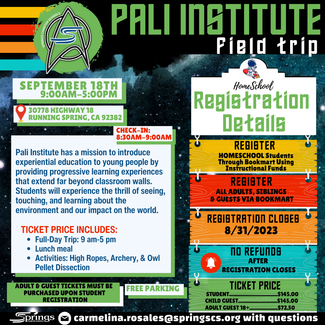 Pali Institute Flyer
