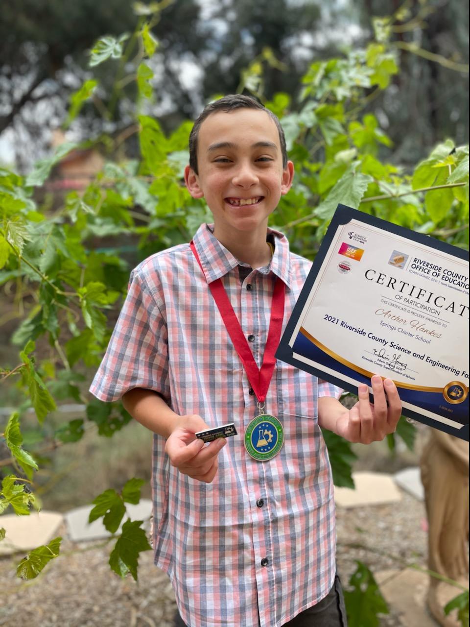 TSC Students Win Science/Engineering Awards Springs Charter Schools