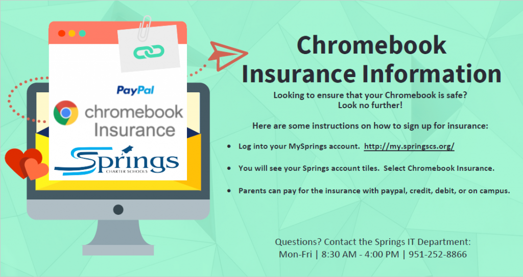 Chromebook & IT Support - Springs Charter Schools