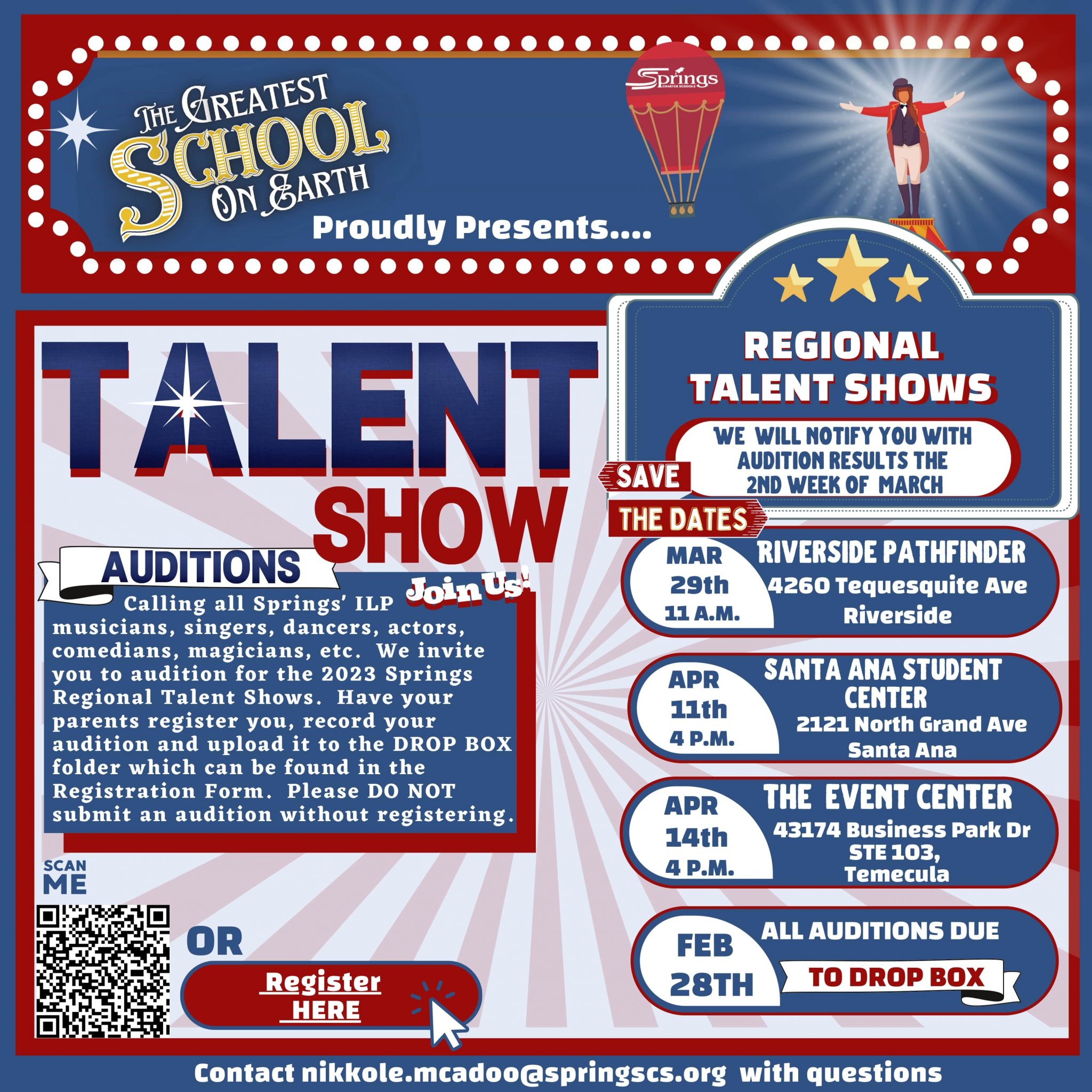 Talent Show Springs Charter Schools 