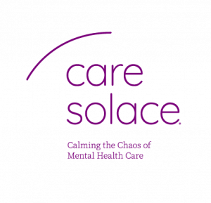 Care Solace Logo. Calming the Chaos of Mental Health Care