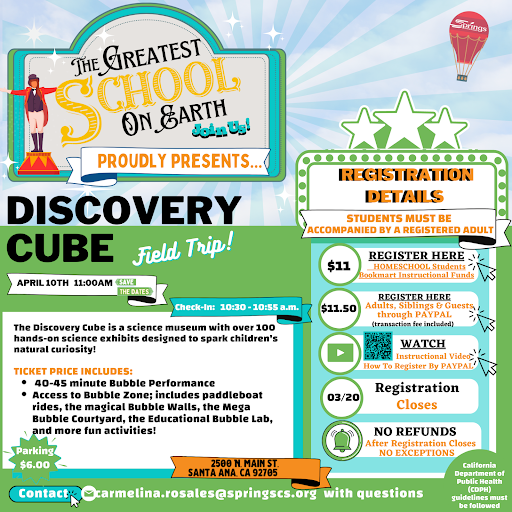 Discovery Cube Field Trip 041023