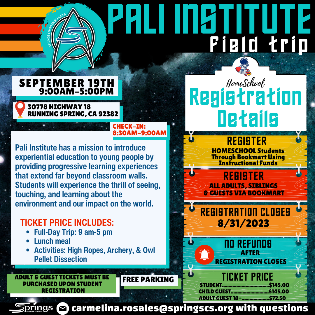 Pali Institute Flyer