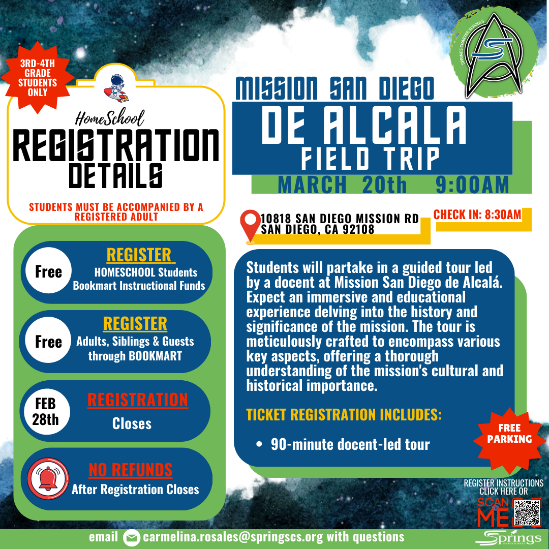 Mission de Alcala Flyer