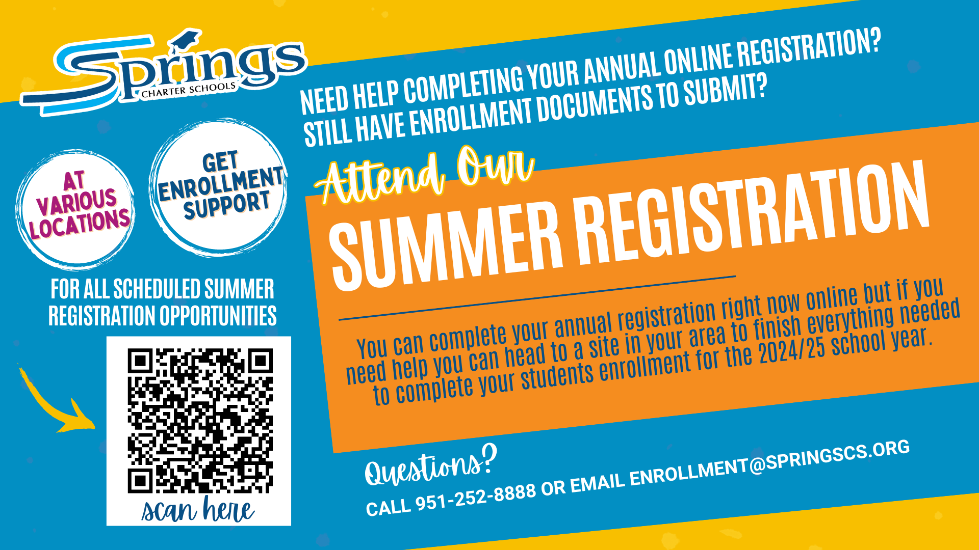 Student Enrollment - Springs Charter Schools