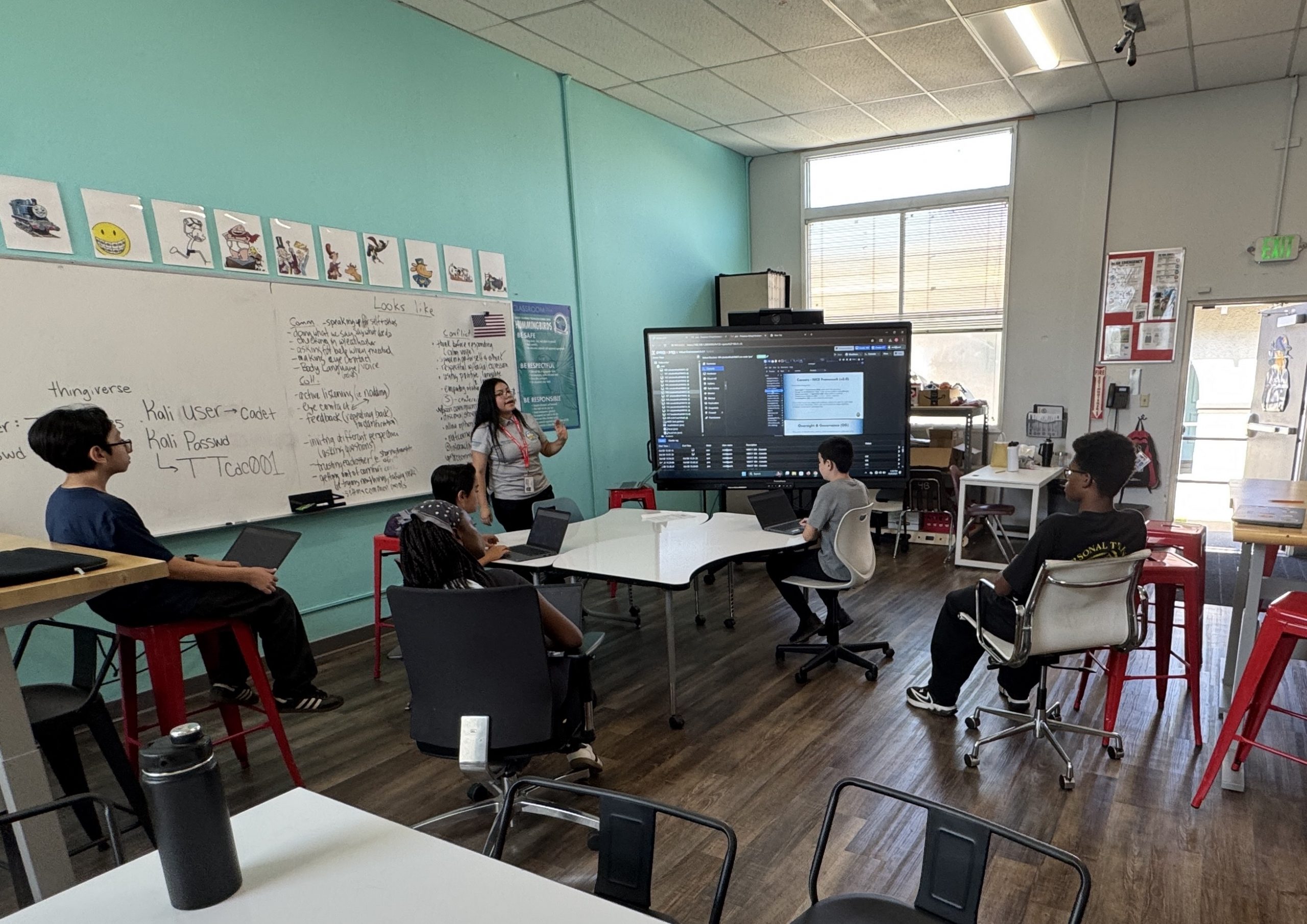 Coding and Technology Learning at Springs Charter Schools