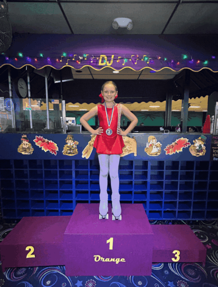 Springs Charter Schools Student Achievement | First-Place Skating Award